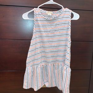 Striped tank top